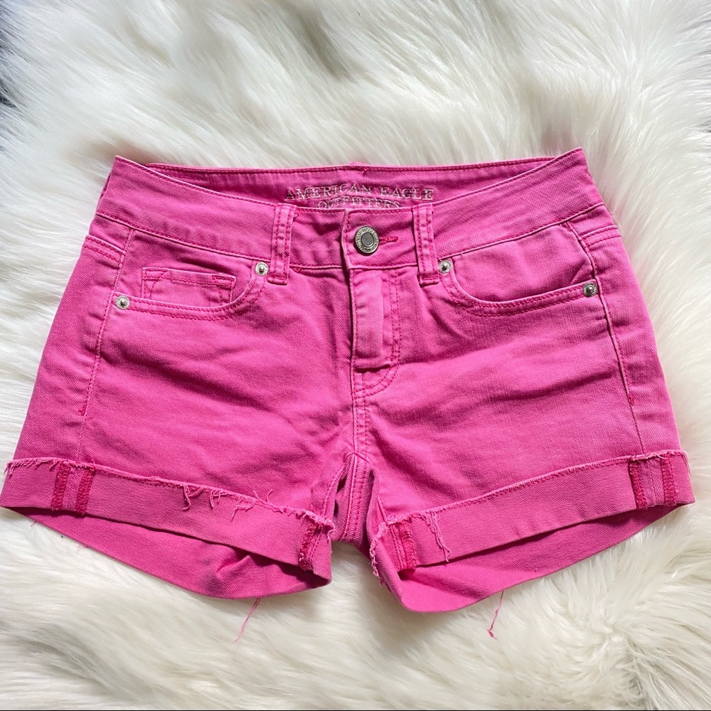 American Eagle Pink shorts